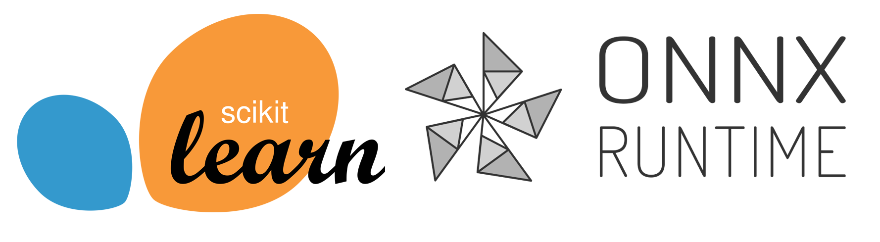 Scikit-Learn and ONNX Logos